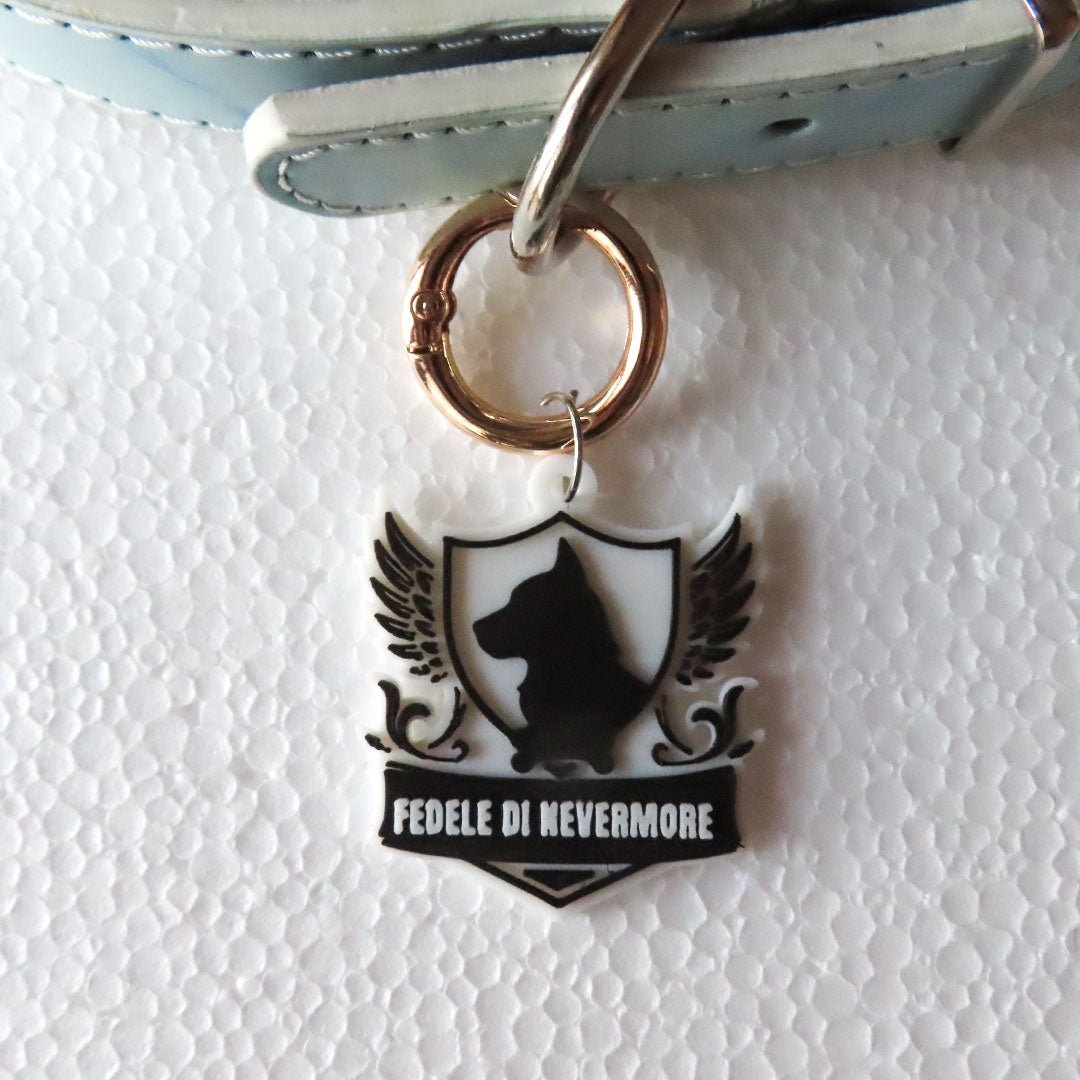 Fido Addams – Medaglietta cane Nevermore - Zampettiamo