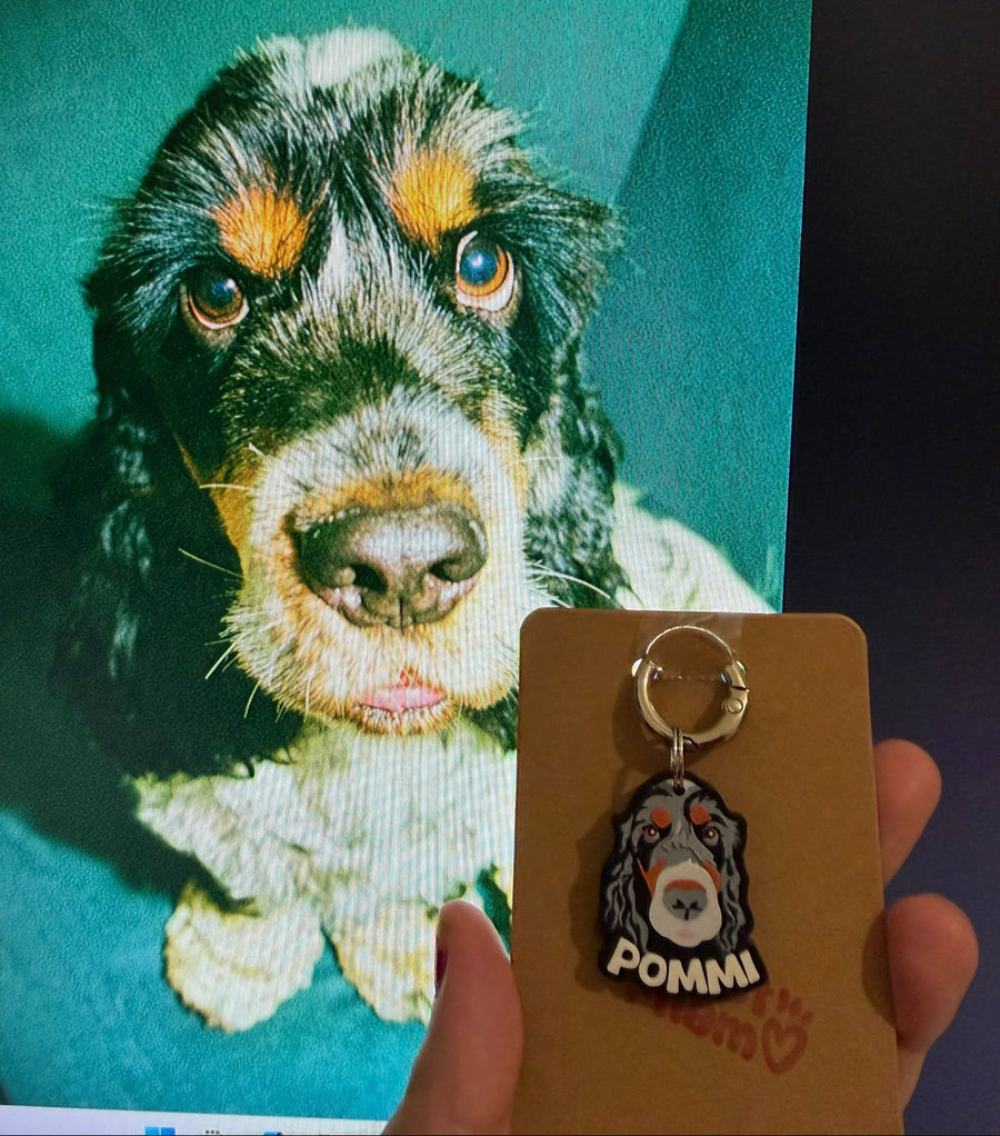 Medaglietta personalizzata Zampettiamo