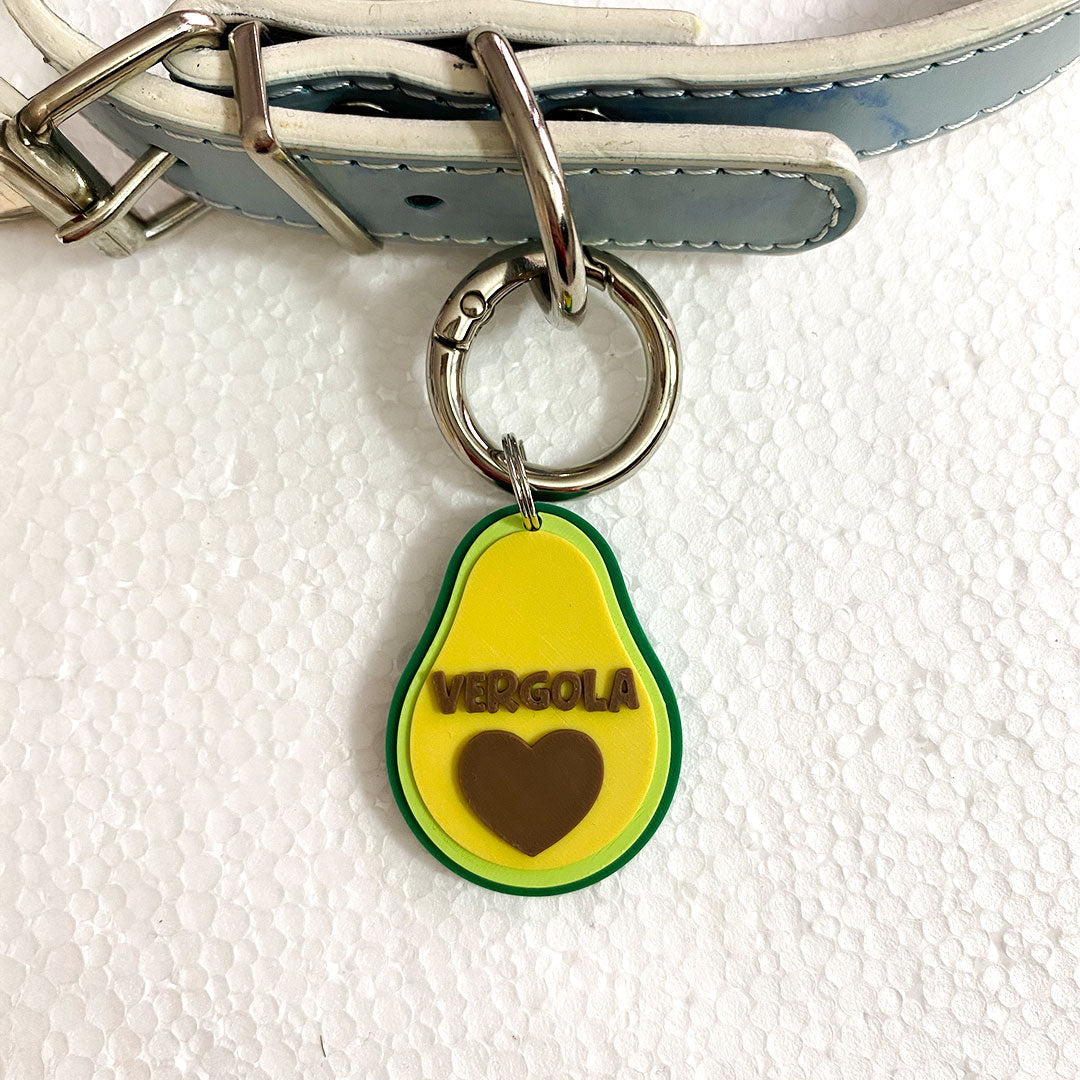 My Avocado Heart - Dog Tag