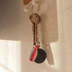 Birillo allegro "come il Tuo Pelosetto" portachiavi - Zampettiamo