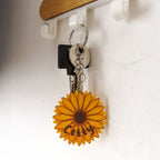 Girasole portachiavi - Il Fiore che Segue la Luce - Zampettiamo