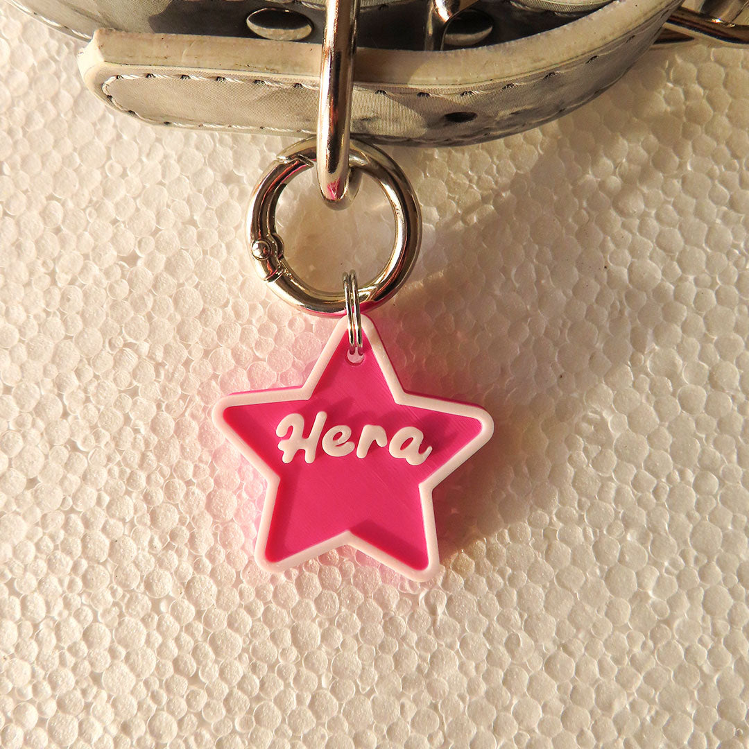 Wishing Star – dog tag