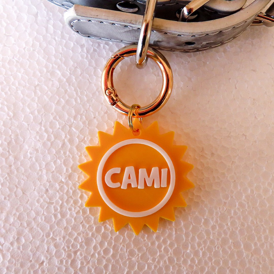 Raggio di sole – medaglietta cane - Zampettiamo