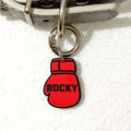 Never back down – médaille pour chien